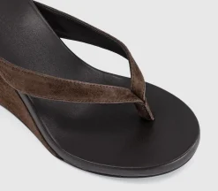 Avanti Toe Post Wedge Heels