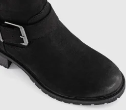 Avril Cleat Sole Buckle Boots