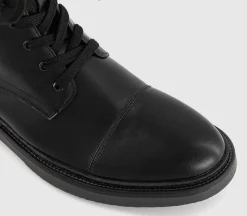 Benedict Toe Cap Lace Boots