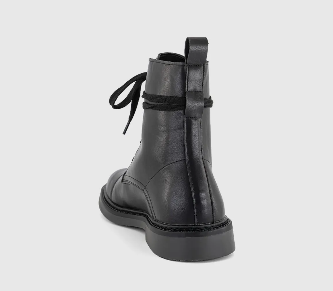 Benedict Toe Cap Lace Boots