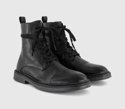 Benedict Toe Cap Lace Boots