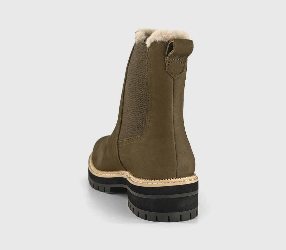 Bennet Chelsea Faux Fur Lined Boots
