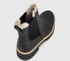 Bennet Chelsea Faux Fur Lined Boots
