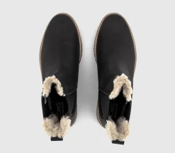Bennet Chelsea Faux Fur Lined Boots