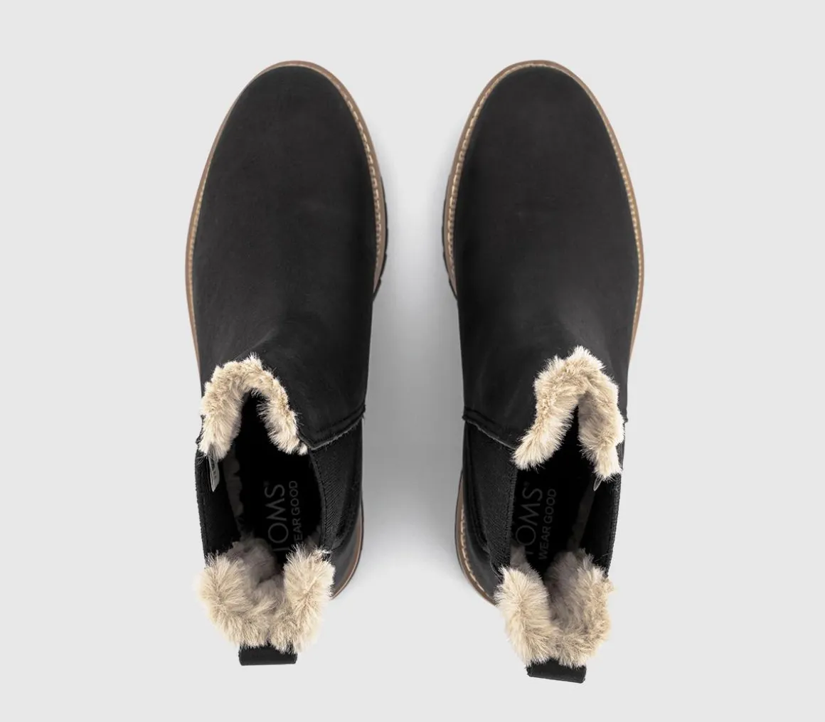 Bennet Chelsea Faux Fur Lined Boots