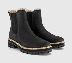 Bennet Chelsea Faux Fur Lined Boots