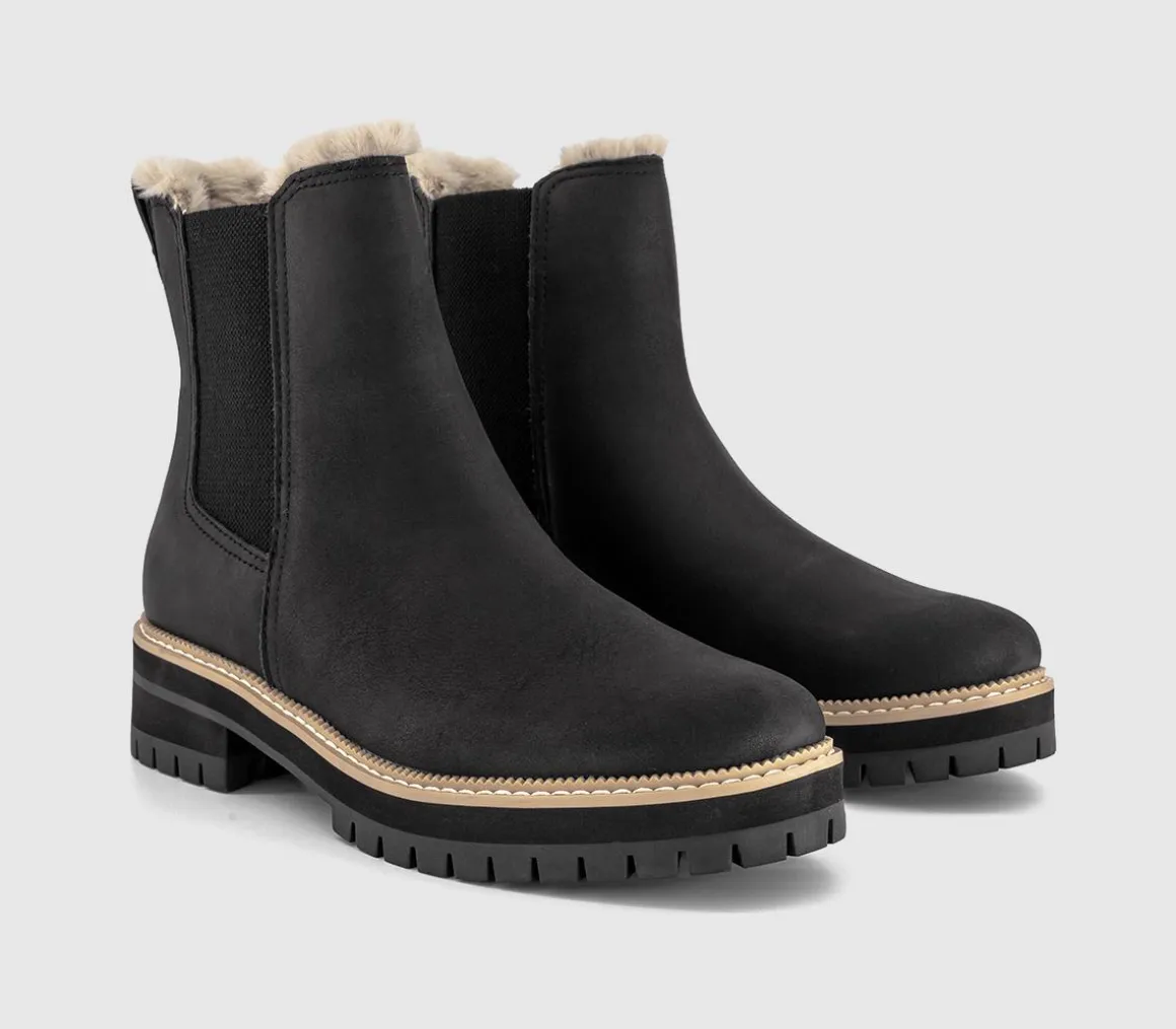 Bennet Chelsea Faux Fur Lined Boots