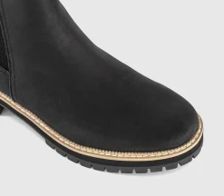Bennet Chelsea Faux Fur Lined Boots
