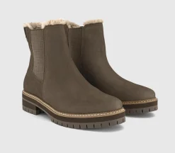 Bennet Chelsea Faux Fur Lined Boots