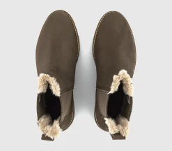 Bennet Chelsea Faux Fur Lined Boots