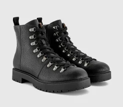Benson 9 Eyelet Lace Up Boots