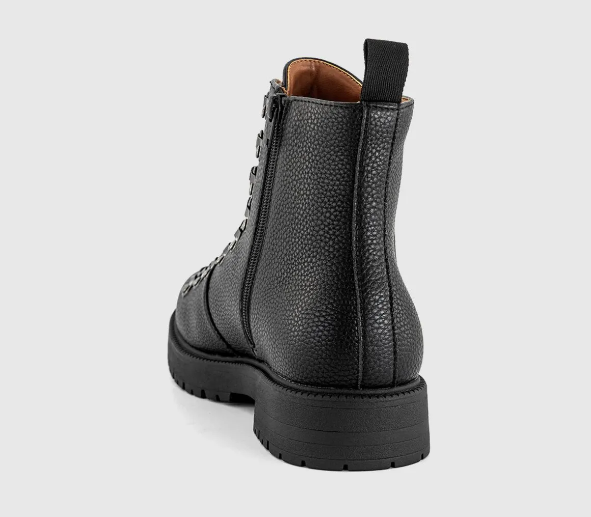 Benson 9 Eyelet Lace Up Boots