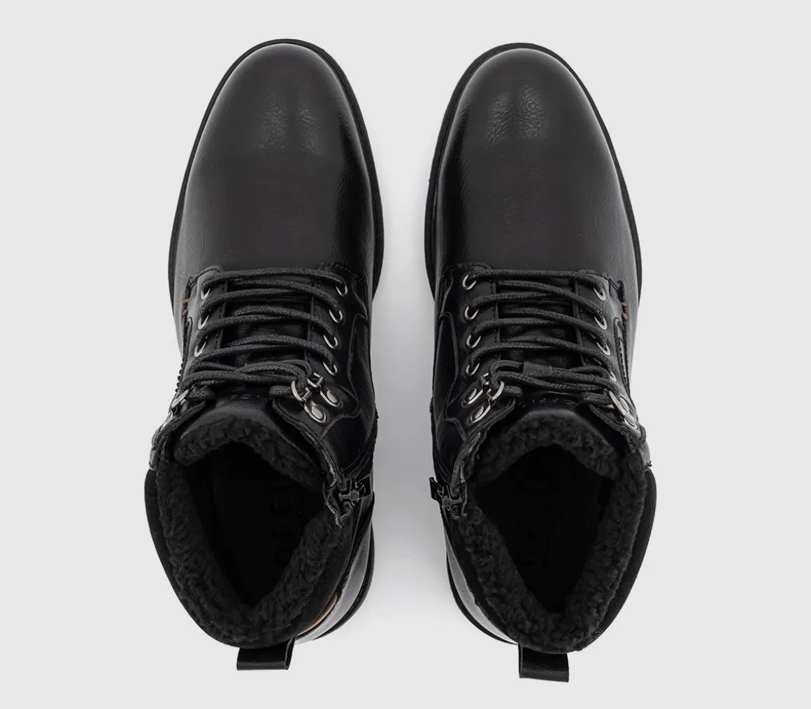 Boundary Borg Lined Double Collar Boots