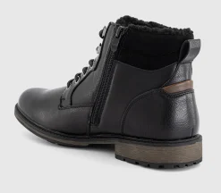 Boundary Borg Lined Double Collar Boots