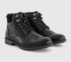 Boundary Borg Lined Double Collar Boots