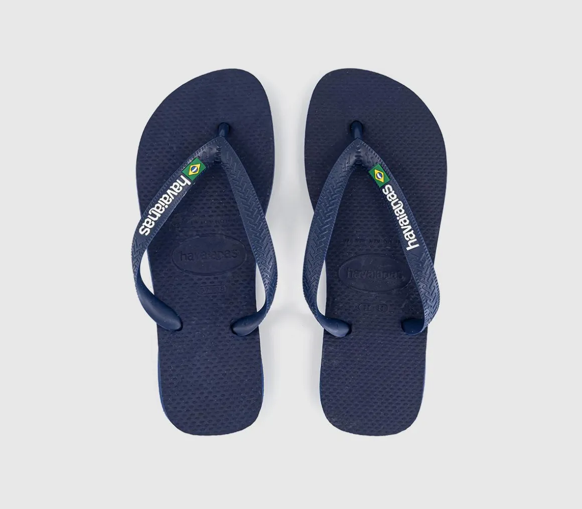 Brasil Logo Flip Flops