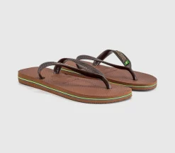 Brasil Logo Flip Flops