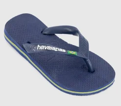 Brasil Logo Kids Flip Flops