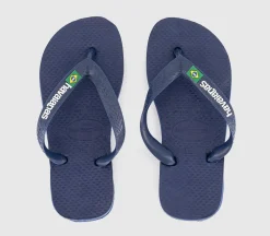 Brasil Logo Kids Flip Flops