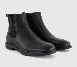 Brentford Elastic Detail Chelsea Boots