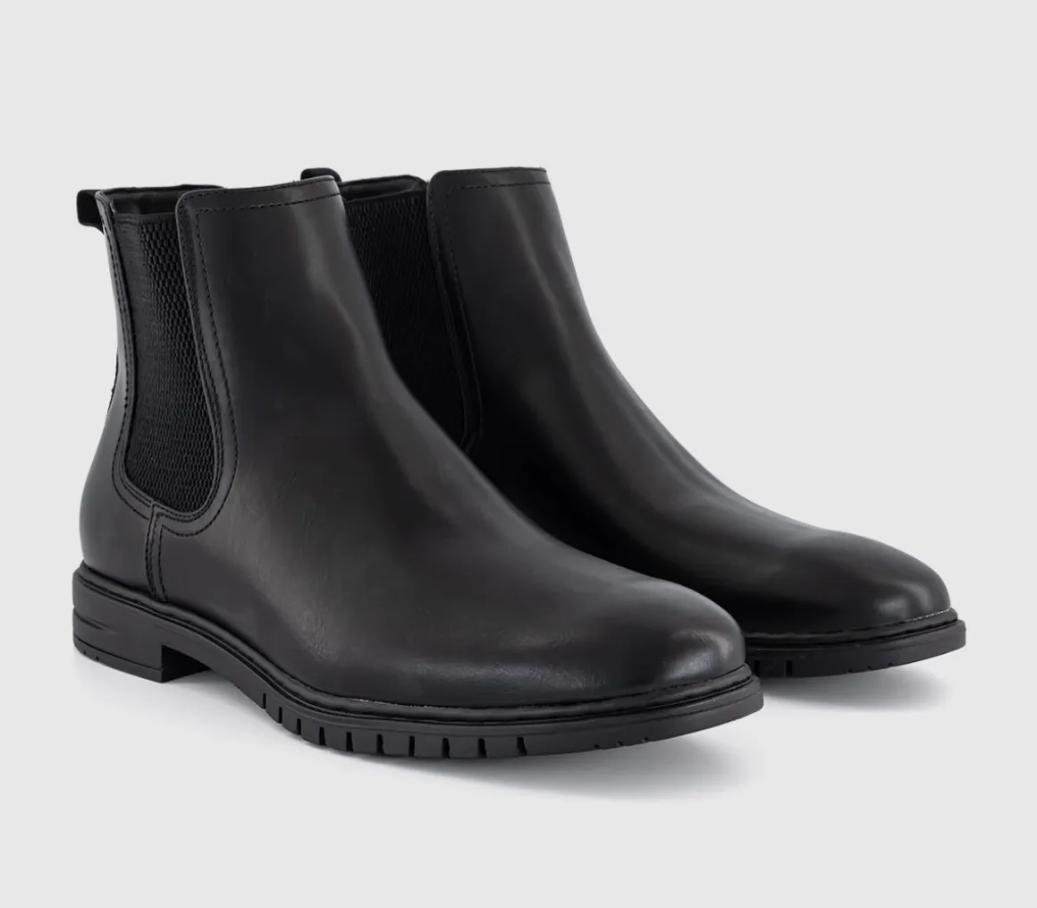 Brentford Elastic Detail Chelsea Boots