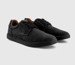 Caleb Perf Detail Lace Up Trainers