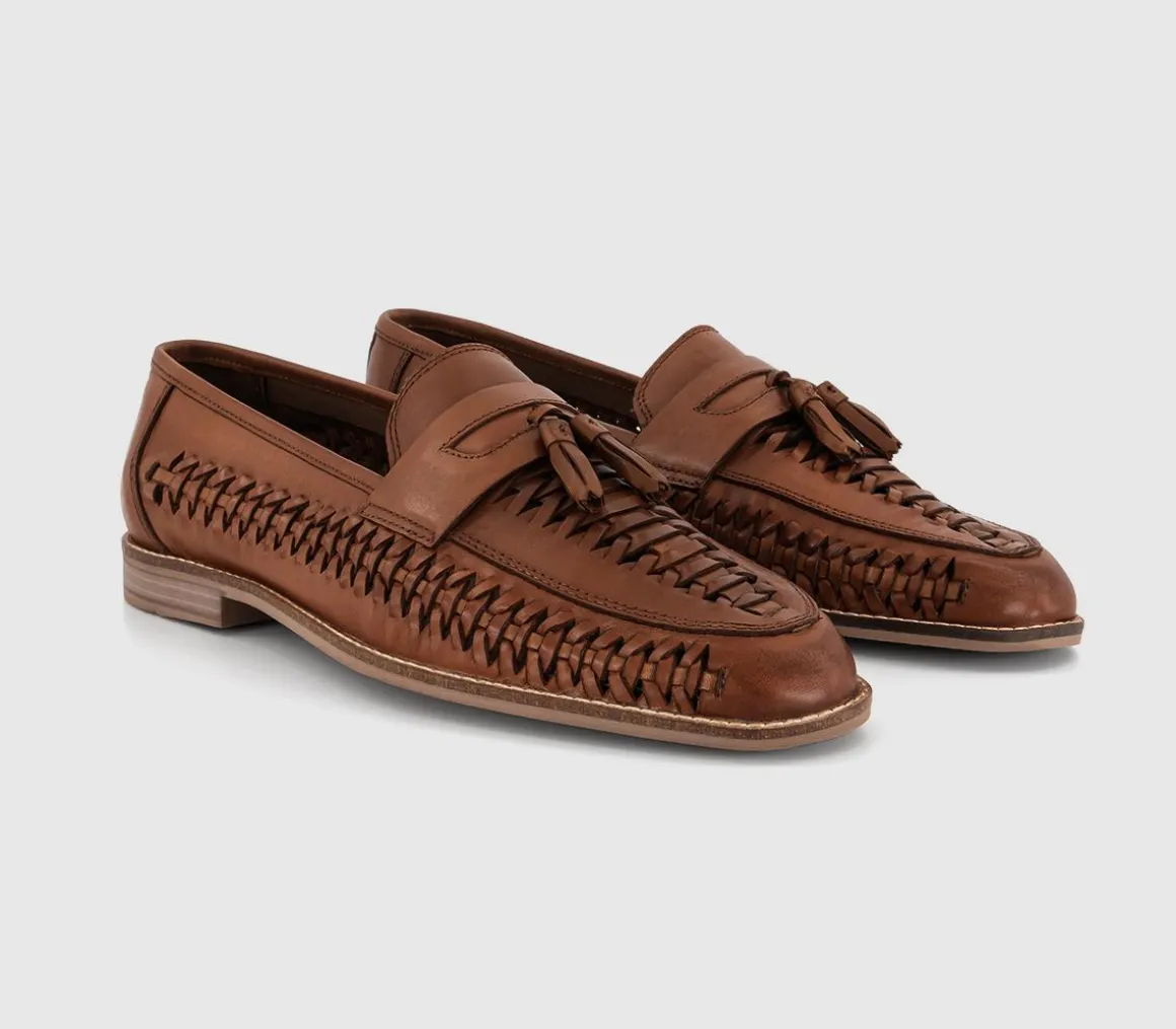 Clapham Tassel Woven Loafers