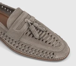 Clapham Tassel Woven Loafers