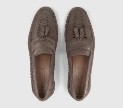 Clapham Tassel Woven Loafers