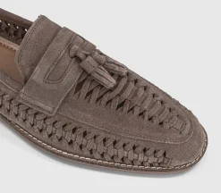 Clapham Tassel Woven Loafers