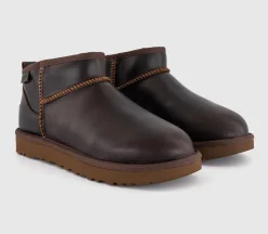 Classic Ultra Mini Leather Regen Boots