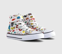 Converse x Hello Kitty All Star Eva Lift Hi Youth Trainers