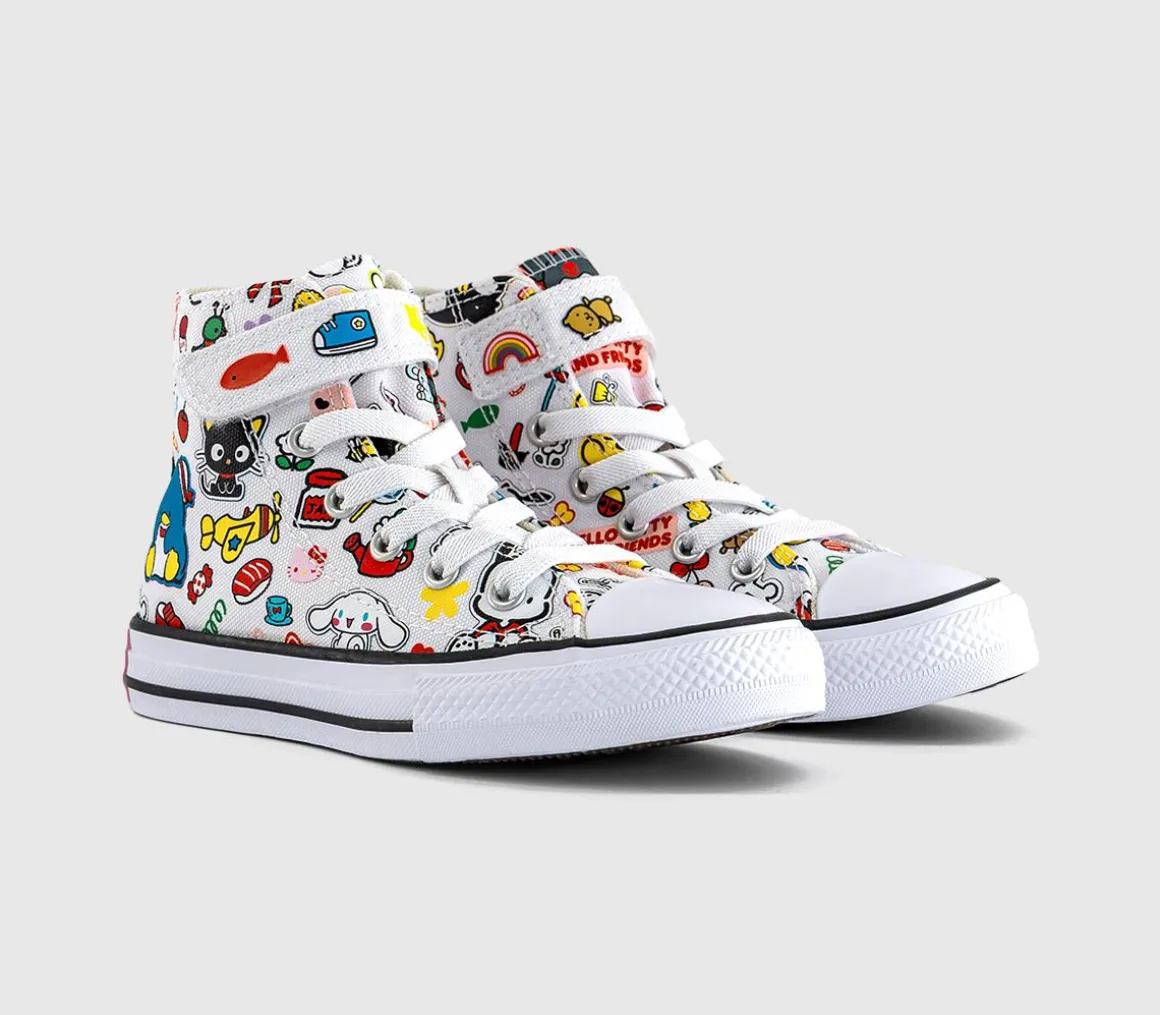 Converse x Hello Kitty All Star Eva Lift Hi Youth Trainers