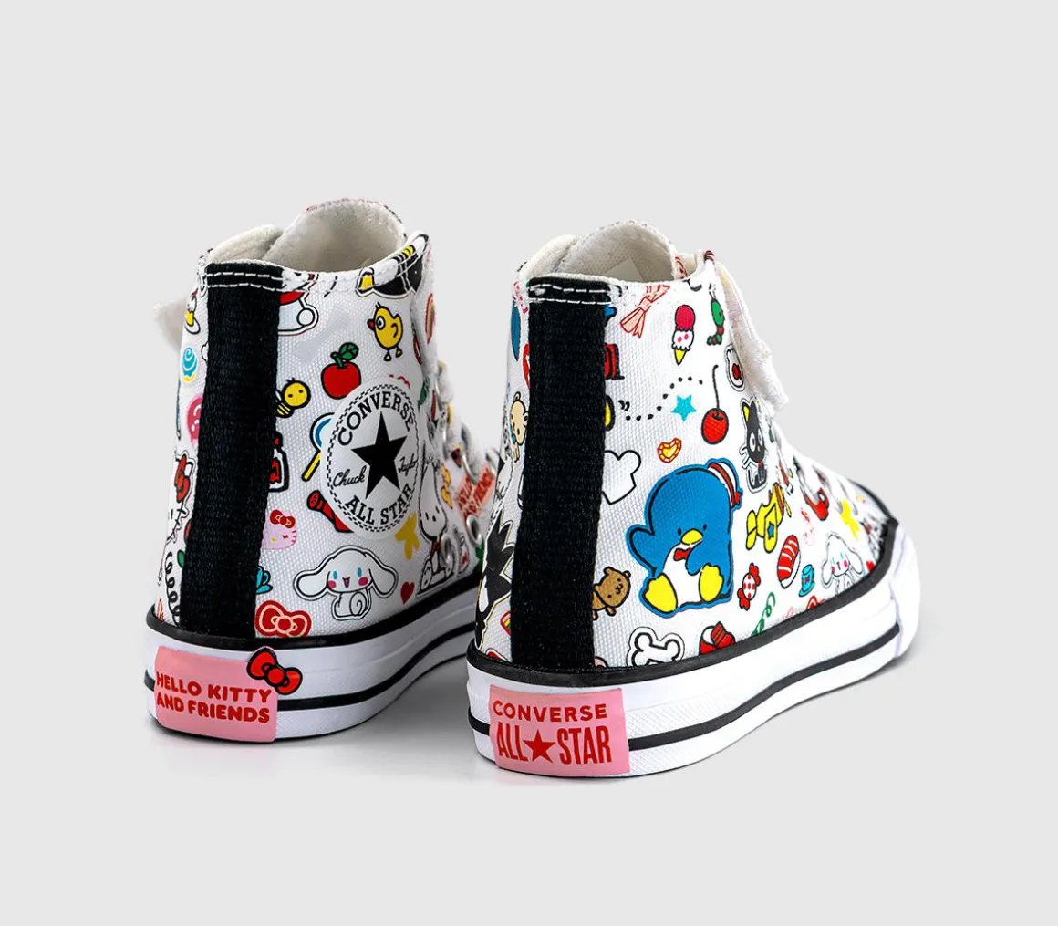 Converse x Hello Kitty All Star Eva Lift Hi Youth Trainers