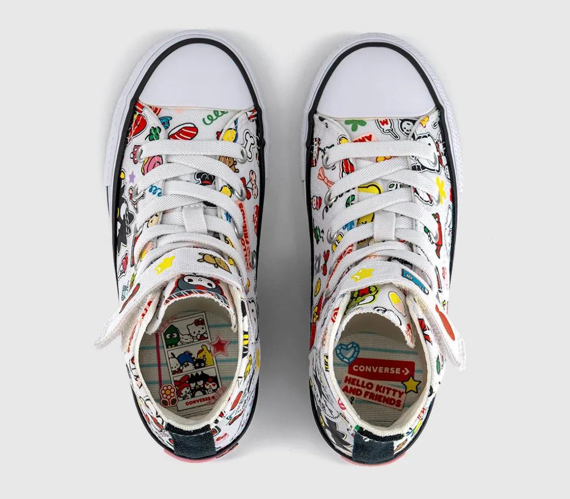 Converse x Hello Kitty All Star Eva Lift Hi Youth Trainers