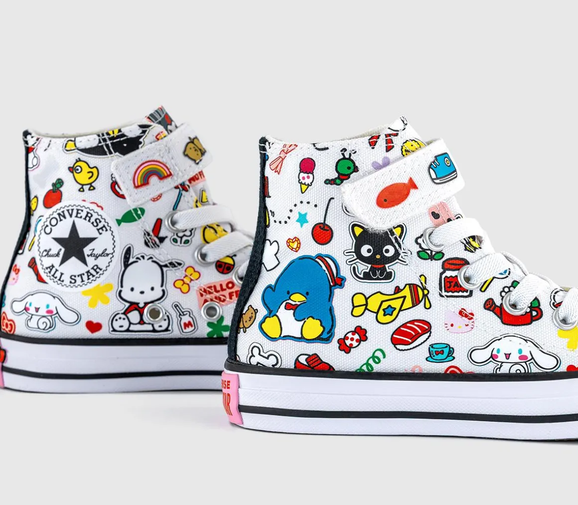 Converse x Hello Kitty All Star Eva Lift Hi Youth Trainers