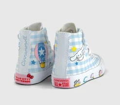Converse x Hello Kitty All Star Eva Lift Hi Youth Trainers