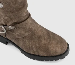 Dallas Buckle Boots