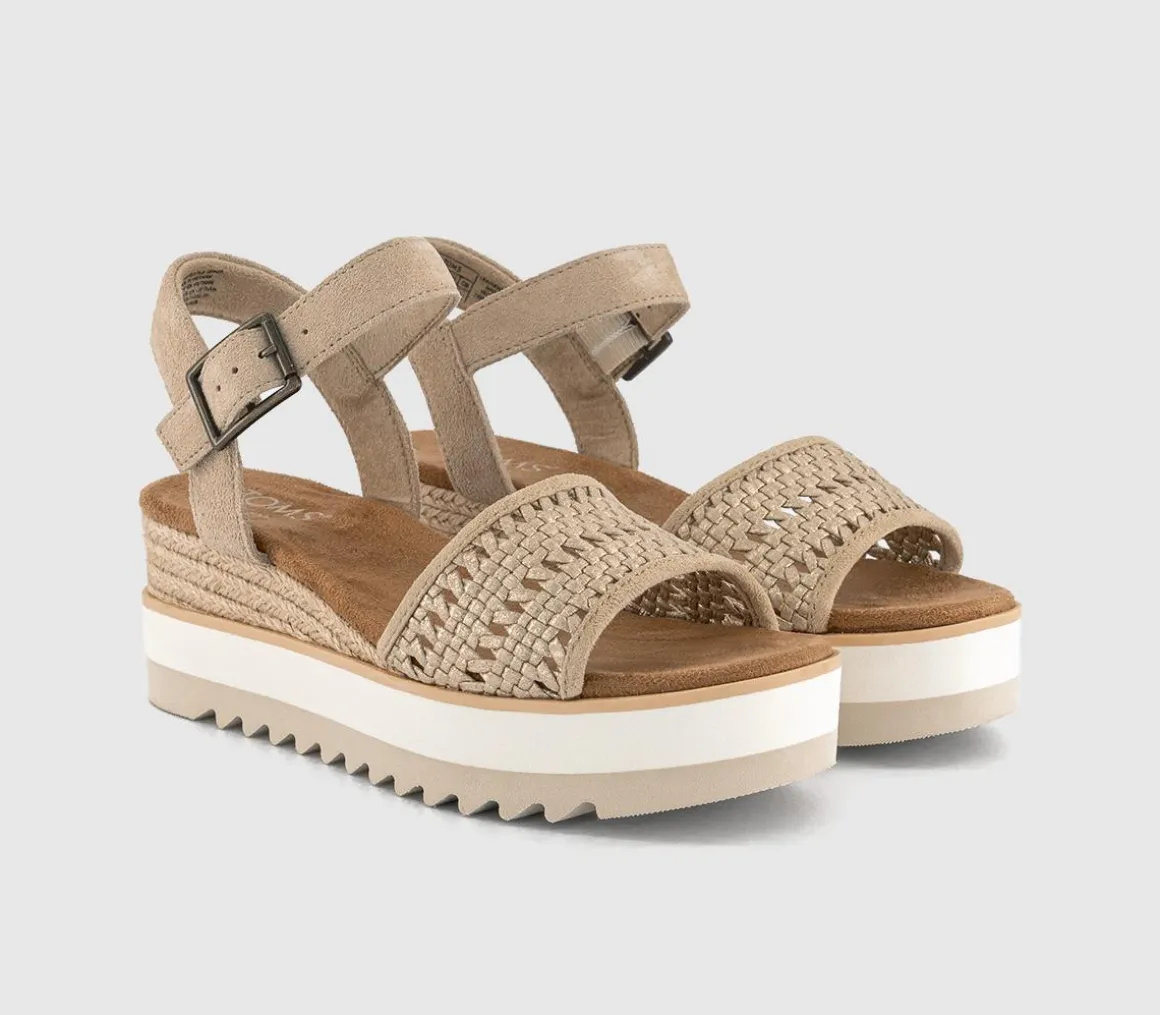 Diana Woven Wedge Sandals