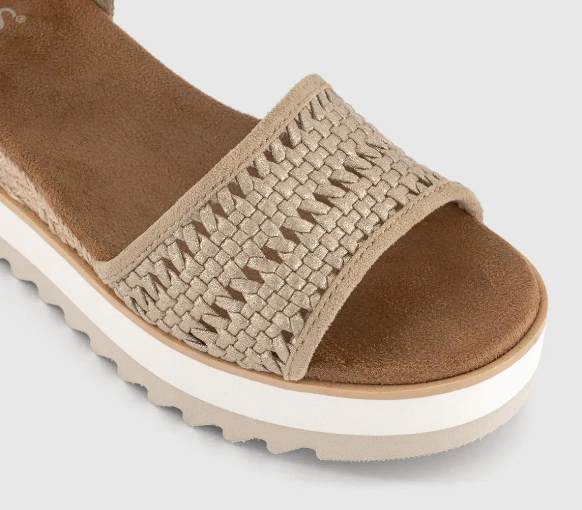 Diana Woven Wedge Sandals