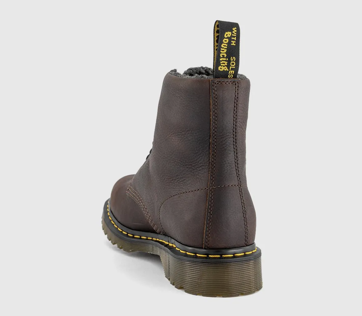Dm 8 Eye Warm Lined Men's Boots