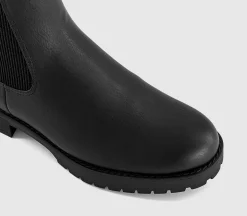 Dover Fur Lined Chelsea Boots