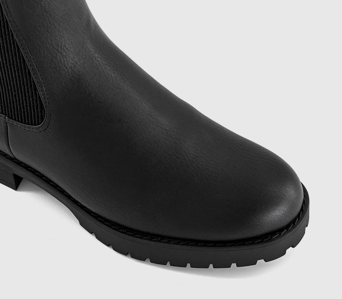 Dover Fur Lined Chelsea Boots
