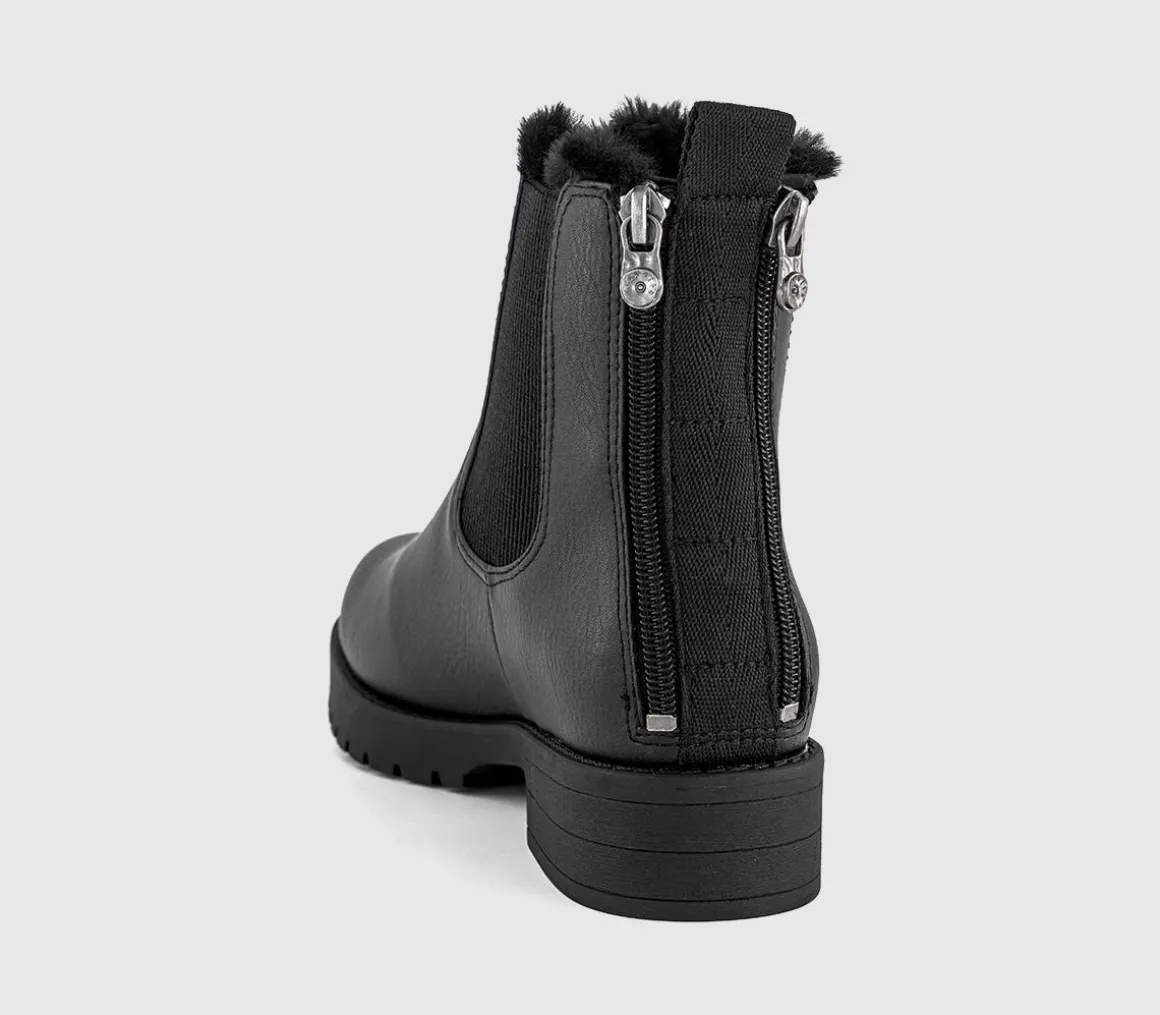 Dover Fur Lined Chelsea Boots