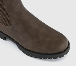Dover Fur Lined Chelsea Boots