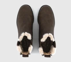 Dover Fur Lined Chelsea Boots