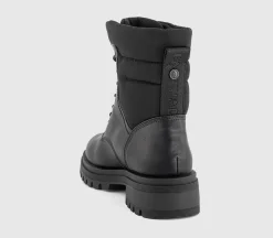 Earth Addict Bluebell Chunky Lace Up Ankle Boots