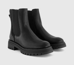 Earth Addict Clover Chunky Chelsea Boots