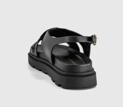 Earth Addict Fleur Cross Over Chunky Sandals