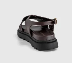 Earth Addict Fleur Cross Over Chunky Sandals